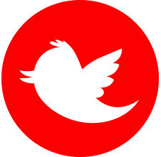 Red Twitter Transparent Logo Png Images 226x221 Red Twitter Transparent Logo Png Images