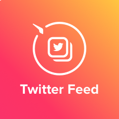 Twitter Feed Widget 240x240 Twitter Feed Widget