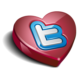 Twitter With A Red Heart Icon, Png Clipart Image 256x256 Twitter With A Red Heart Icon, Png Clipart Image