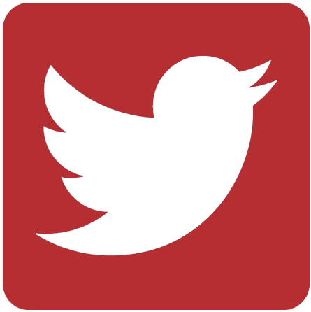 Twitter Icon Red 445x446 Twitter Icon Red
