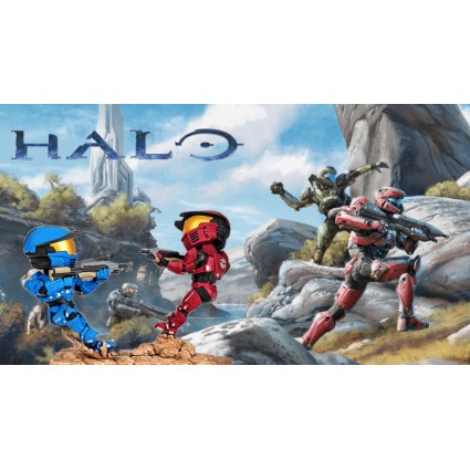 425x425 Toy Halo Icons Red Vs Blue Screen Shots Spartan Warzone Figure Geek