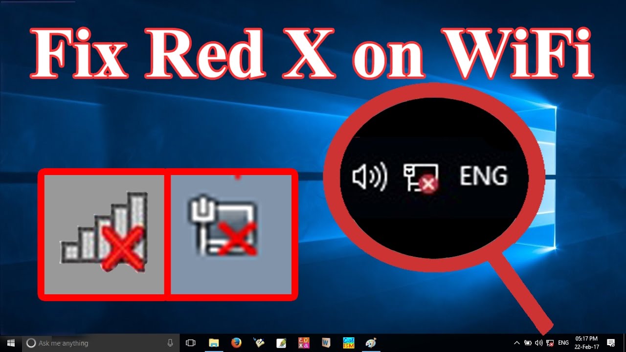 How To Fix Red X On Wifi Windows 1280x720 How To Fix Red X On Wifi Windows