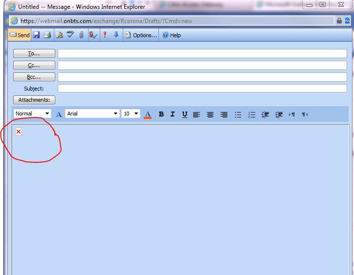 Red X On Outlook Icon at Collection of Red X On Outlook Icon free for personal use