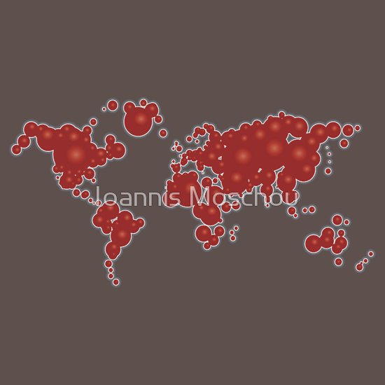 550x550 Redbubble World, A T Shirt Of Cool, Vector, Earth, Yanmos