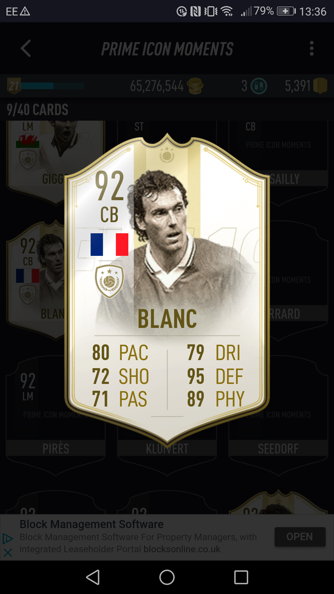 1080x1920 Glitch Completed Prime Icon Blanc Sbc And Receoved His Moments