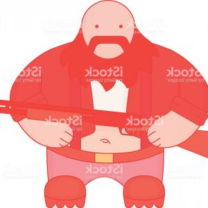 300x300 Cartoon Crazy Farmer Boy Character White Cute Blonde Green