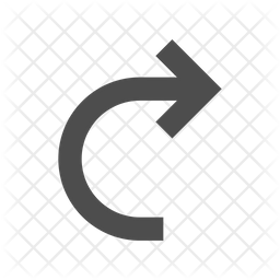 256x256 Redo Icon Of Colored Outline Style