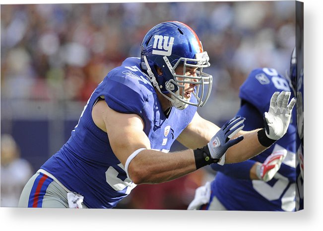 651x465 Nfl Sep Redskins At Giants Acrylic Print