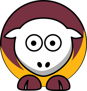 285x299 Sheep Toned Washington Redskins Colors Png, Clip Art For Web