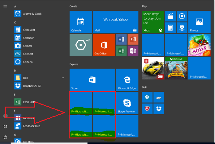 695x466 Some Application Tiles On The Vostro Inspiron Start