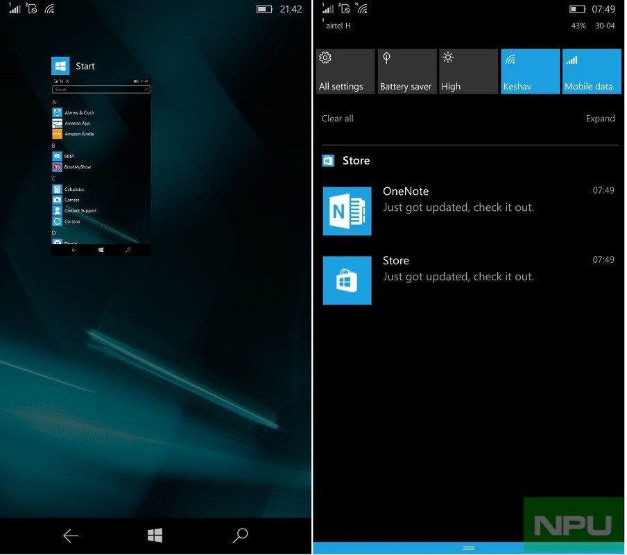904x800 Window Mobile Build Start Screen Icon Bug Fix, Big