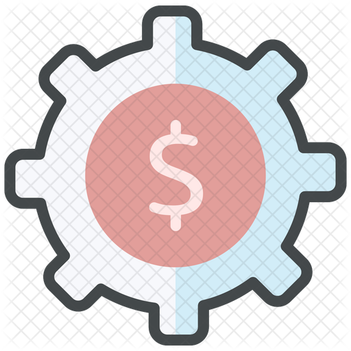 512x512 Reduce Cost Icon Of Colored Outline Style