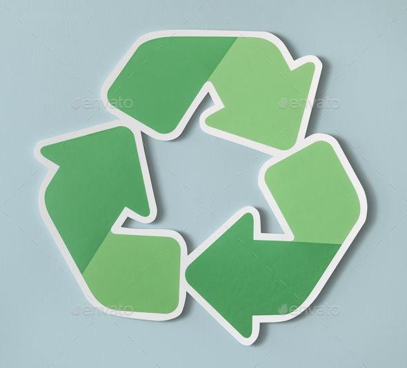 590x534 Reduce Reuse Recycle Symbol Icon Stock Photo