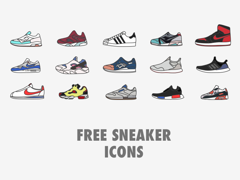 800x600 Free Sneaker Icons