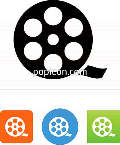 400x483 Movie Reel Icon