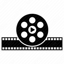 256x256 Video Reel Icon