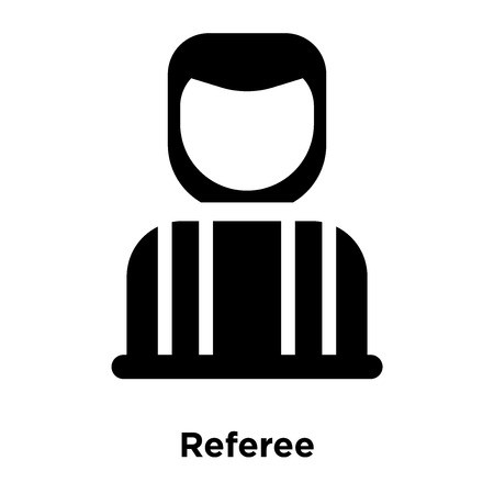 450x450 Referee Icon Vector Isolated On White Background, Logo Concept