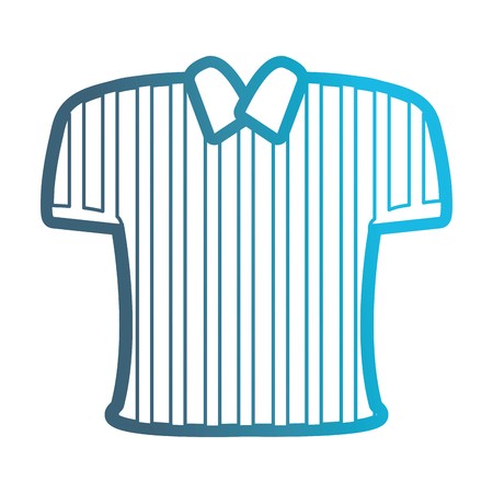 450x450 Referee Shirt Icon Over White Background Vector Illustration