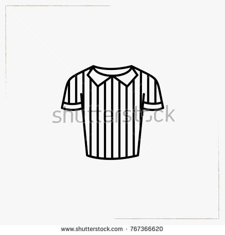 Referee Jersey Icon at Vectorified.com | Collection of Referee Jersey ...