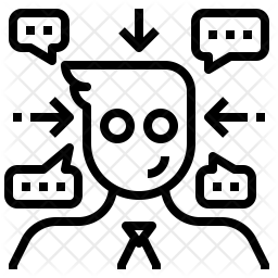 256x256 Reference Person Icon Of Line Style