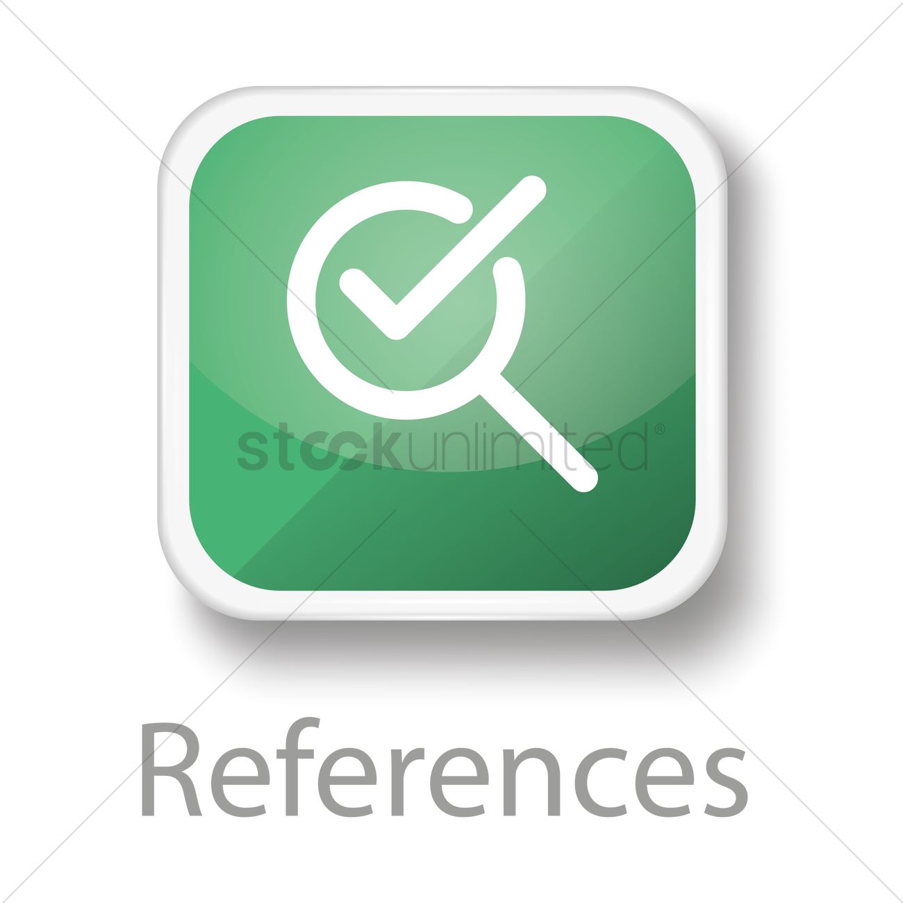 1300x1300 References Icon Vector Image