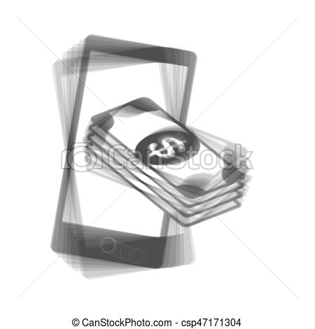 Payment, Refill Your Mobile Smart Phone, Vector Gray Icon Shaked 450x470 Payment, Refill Your Mobile Smart Phone, Vector Gray Icon Shaked