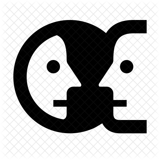 512x512 Reflection Icon Of Glyph Style