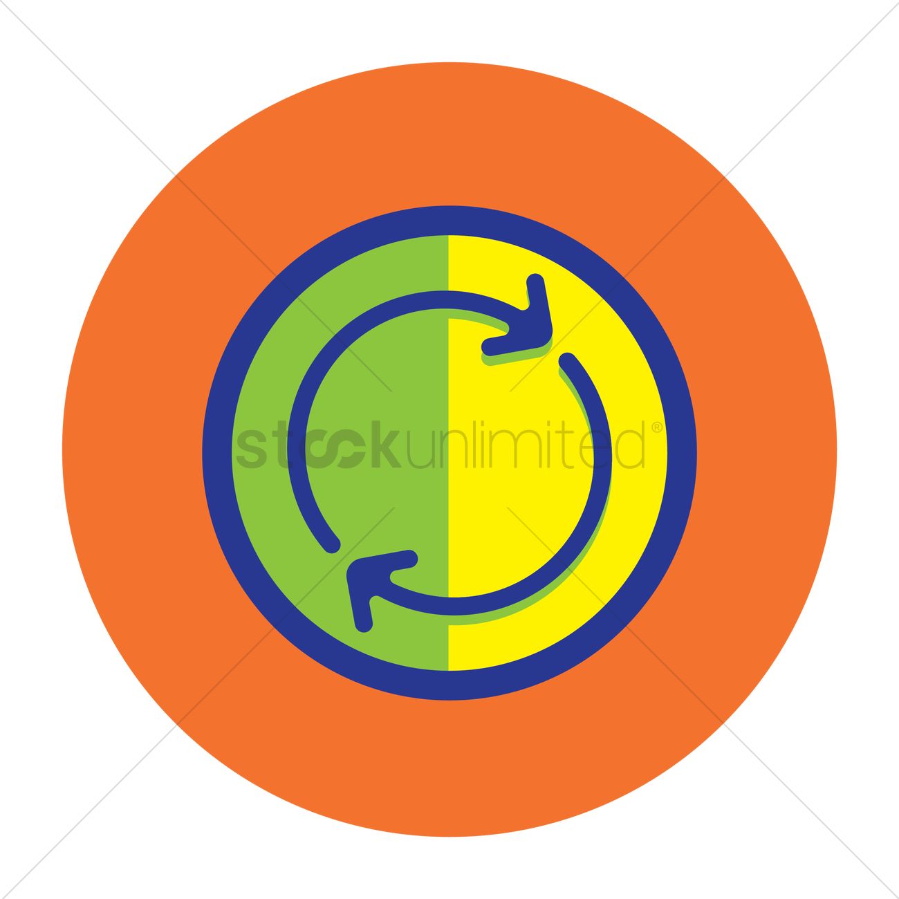1300x1300 Refresh Button Icon Vector Image