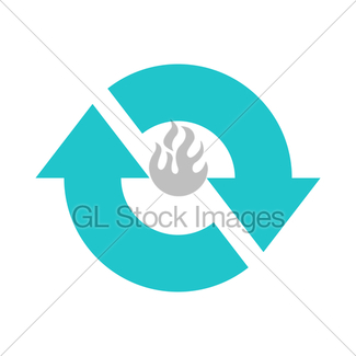 325x325 Arrow Sign Rotation Icon Reload Button Refresh Gl Stock Images