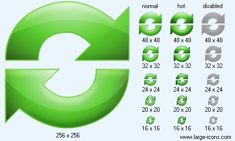 464x280 Refresh Icon Large Toolbar Icons
