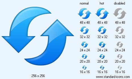 464x280 Refresh Icon Standard Geo Icons