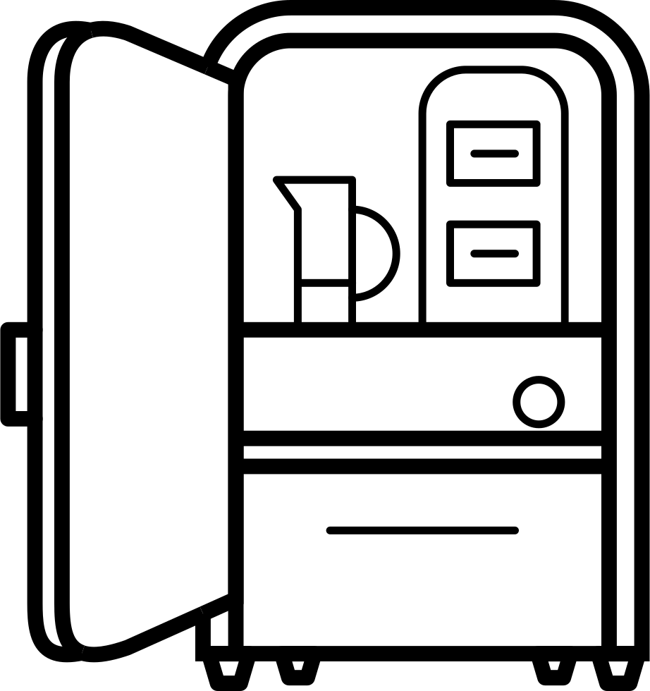 922x980 Refrigerator Png Icon Free Download