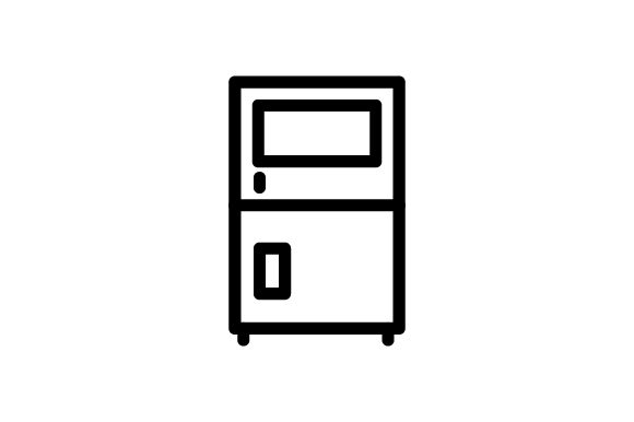 580x386 Refrigerator Icon Graphic