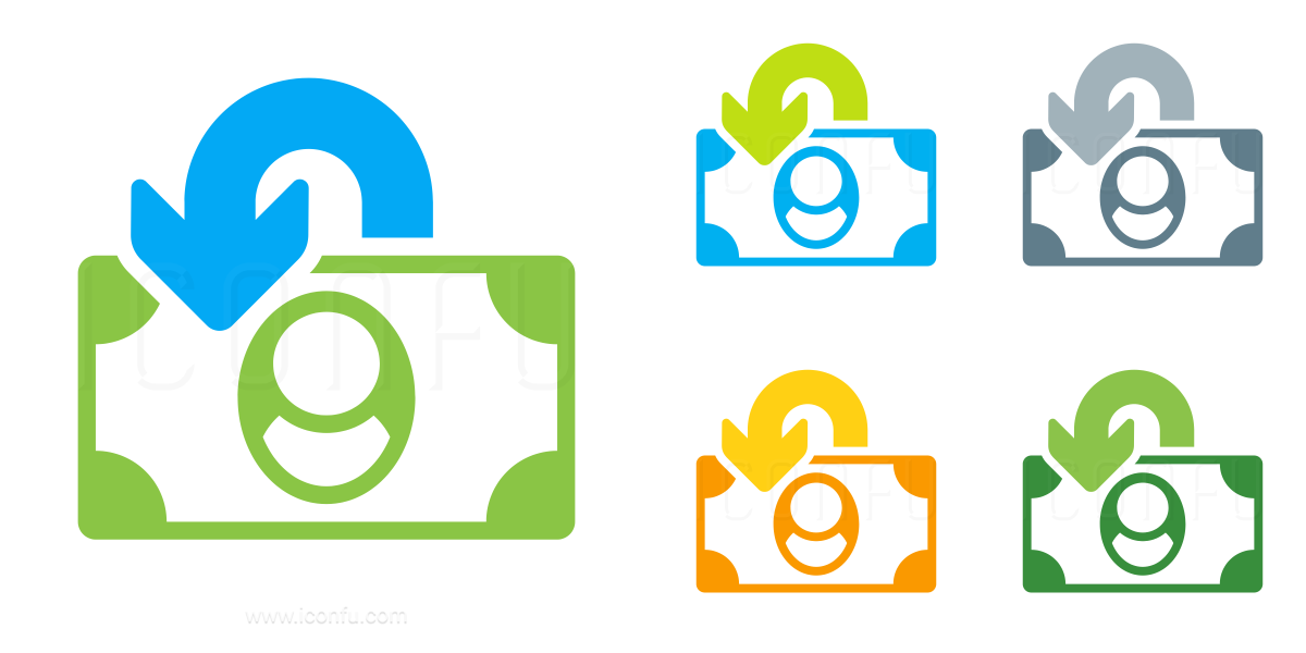 1200x600 Money Bill Refund Icon