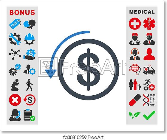 560x470 Free Art Print Of Refund Icon Refund Vector Icon Style Is