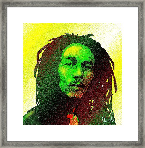 600x614 Reggae Icon Framed Print