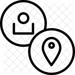 256x256 Region Icon Of Line Style