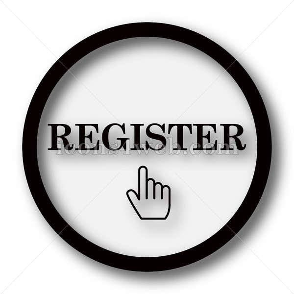 600x600 Register Simple Icon Register Simple Button