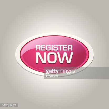 414x414 Register Now Glossy Shiny Elliptical Vector Button Icon Set