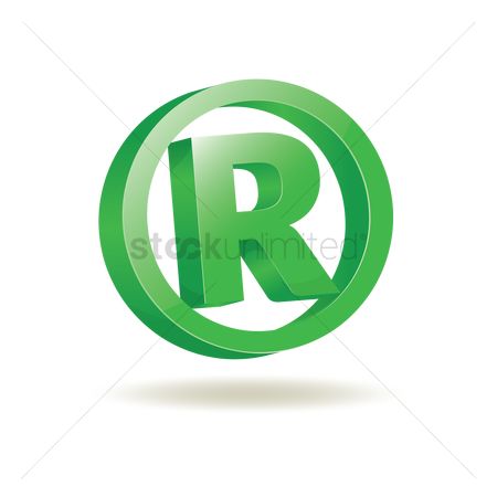 450x450 Free Registered Trademark Icon Stock Vectors Stockunlimited