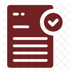 256x256 Registration Icon Of Glyph Style