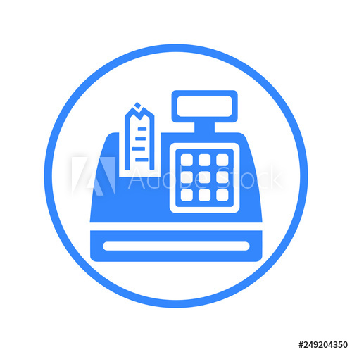 500x500 Cash Register, Registration Icon