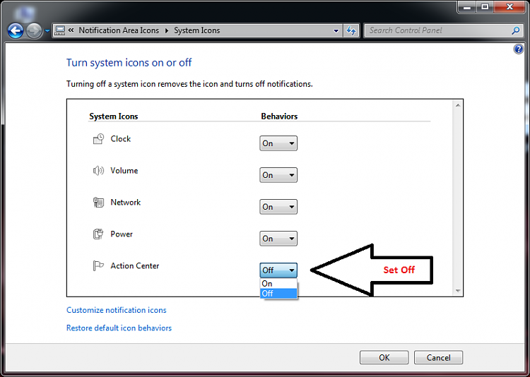 750x534 Turn System Icon Off Via Registry Solved
