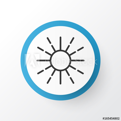 500x500 Brightness Regulation Icon Symbol Premium Quality Isolated