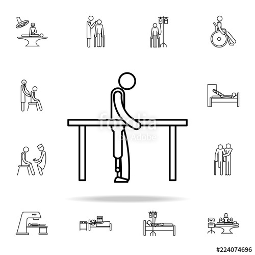 500x500 Rehabilitation Icon Medicine Icons Universal Set For Web