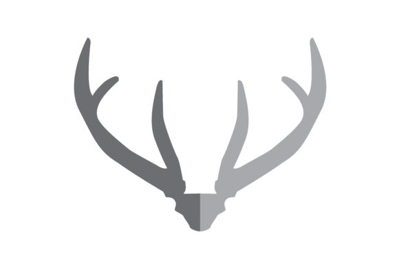 580x386 Reindeer Horn Icon Graphic