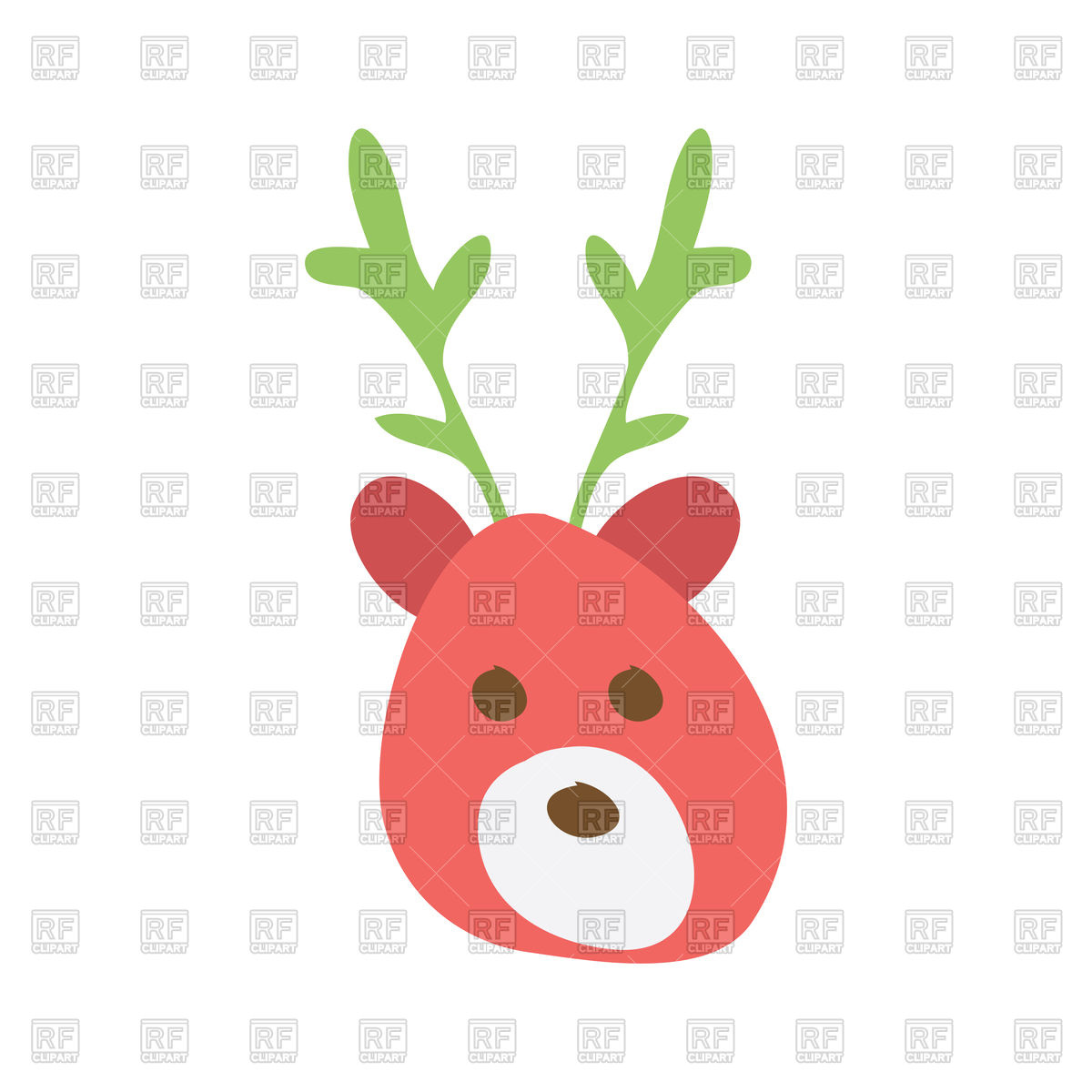 1200x1200 Reindeer Icon Vector Image Of Plants And Animals Pixia