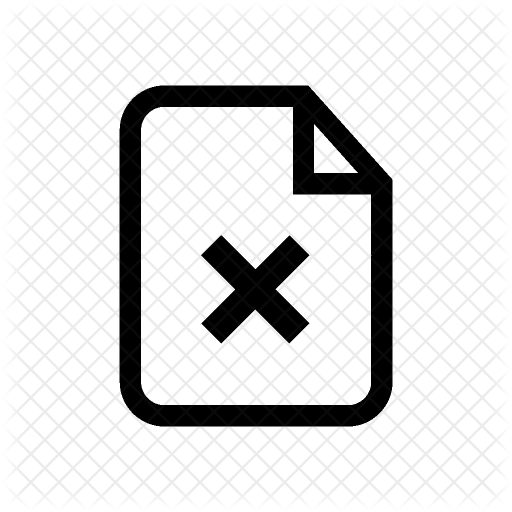 Reject Icon Of Line Style 512x512 Reject Icon Of Line Style