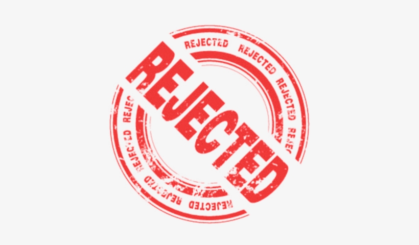 Rejected status. Reject icon. Reject icon transparent. Rejected stamp PNG transparent. Rejection PNG.