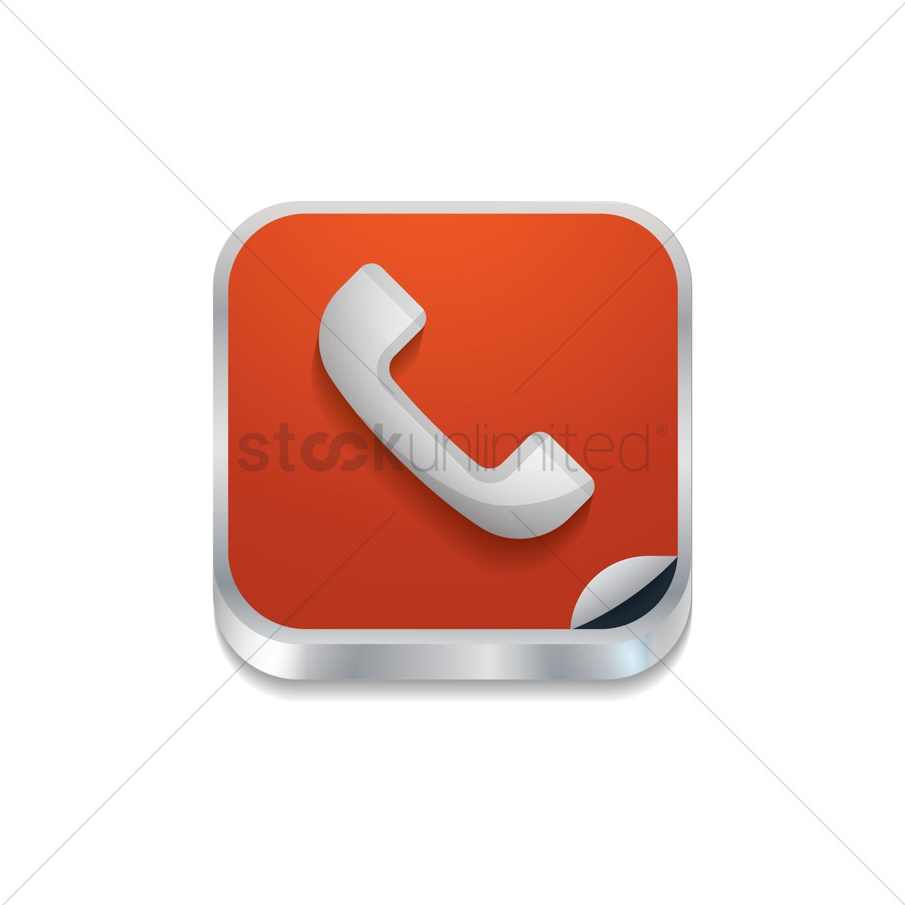 Call Reject Icon Vector Image 1300x1300 Call Reject Icon Vector Image
